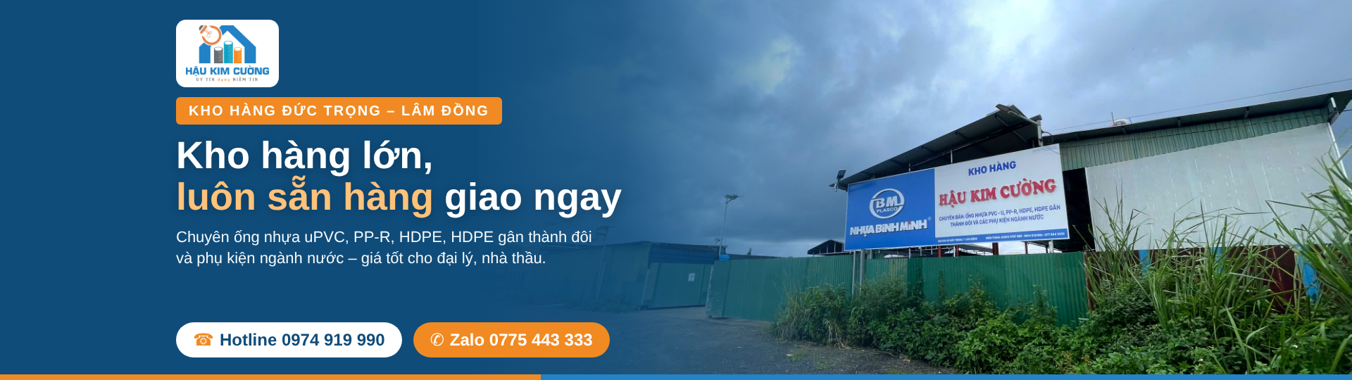 Kho hàng Hậu Kim Cường