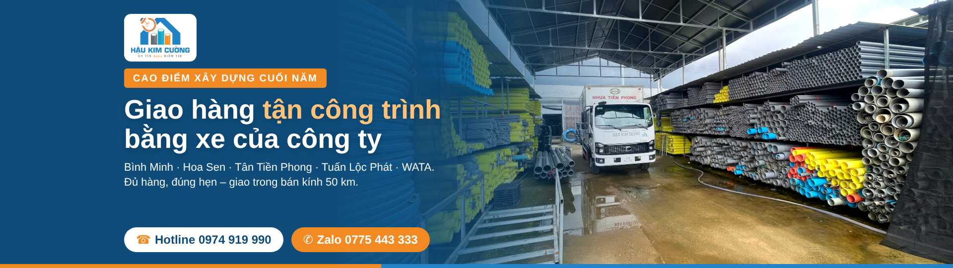 Giao hàng tận công trình