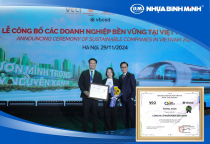 NHỰA BÌNH MINH LẦN THỨ 6 VỮNG VÀNG ĐẠT TOP 100 DOANH NGHIỆP BỀN VỮNG TẠI VIỆT NAM NHỰA BÌNH MINH LẦN THỨ 6 VỮNG VÀNG ĐẠT TOP 100 DOANH NGHIỆP BỀN VỮNG TẠI VIỆT NAM