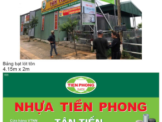 Lắp đặt bảng hiệu cho cửa hàng