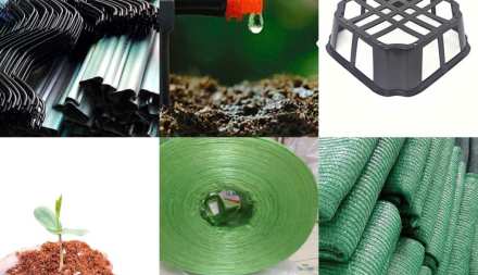 VẬT TƯ PHỤ TRỢ TRONG NHÀ KÍNH 